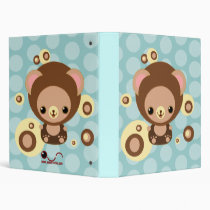 brownie bear circles binders