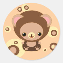 brownie bear stickers