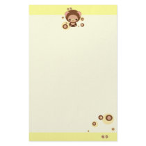 brownie bear stationery