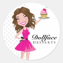 Brownie de 311 postres de Dollface Etiqueta