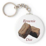 Brownie Diet keychain