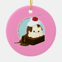 Brownie Sundae Ornament