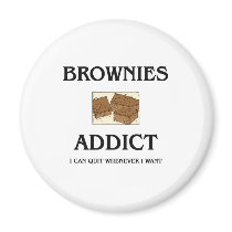 Brownies Addict magnets