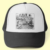 Brownies Fighting Alligators hats by tartanphoenix Brownies Fighting Alligators hats