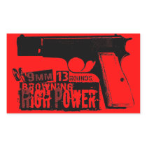 Browning Hi-Power Stickers
