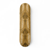 Browns and Golds Skateboard