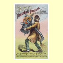 Brown's Household Panacea posters by vintagegiftmall Brown's Household Panacea posters