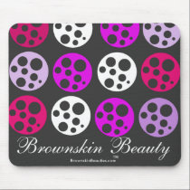 Brownskin Beauty Mousepad mousepads
