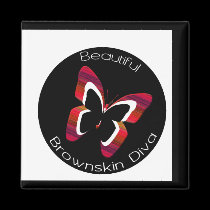 Brownskin Diva Magnet magnets
