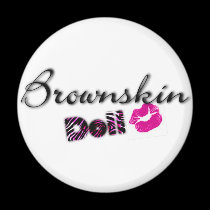 Brownskin Doll Magnet magnets