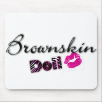 Brownskin Doll Mousepad