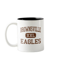 Brownsville - Eagles - High - Brownsville Texas mugs
