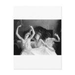 Brox Sisters in Bed, 1920s Postcard