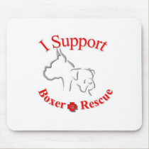 BRsupport mousepads by BoxerRescue BRsupport mousepads