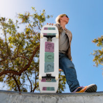 Bruce as Bromine Uranium Cerium Skateboard