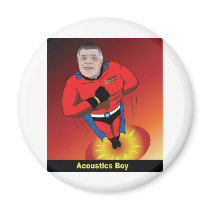 Bruce Atkin Fridge Magnet