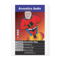 Bruce Atkin postcards by SuperHeroHQ Bruce Atkin postcards