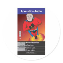 Bruce Atkin stickers by SuperHeroHQ Bruce Atkin stickers