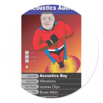 Bruce Atkin stickers by SuperHeroHQ Bruce Atkin stickers