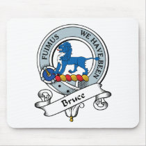 Bruce Clan Badge mousepads