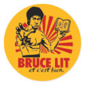 Bruce Lit stickers by sandrinepal Bruce Lit stickers