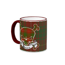 Bruce Tartan Skull Mug