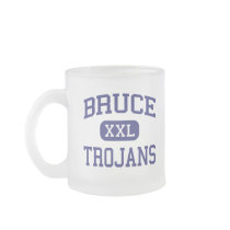 Bruce - Trojans - High School - Bruce Mississippi mugs by customteamsportswear Bruce - Trojans - High School - Bruce Mississippi mugs