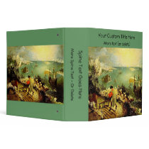 Bruegel's Landscape with the Fall of Icarus - 1558 Vinyl Binders