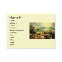 Bruegel's Landscape with the Fall of Icarus - 1558 Business Card Templates