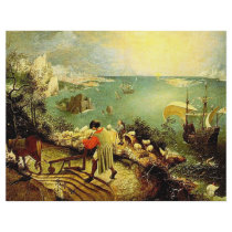 Bruegel's Landscape with the Fall of Icarus - 1558 Custom Flyer