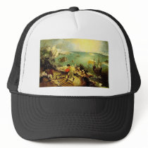 Bruegel's Landscape with the Fall of Icarus - 1558 Mesh Hats