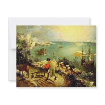 Bruegel's Landscape with the Fall of Icarus - 1558 Custom Invites