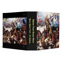 Bruegel's "The Fall Of The Rebel Angels" (1562) binders by MasterpieceGallery Bruegel's "The Fall Of The Rebel Angels" (1562) binders