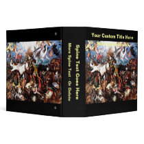 Bruegel's "The Fall Of The Rebel Angels" (1562) binders by MasterpieceGallery Bruegel's "The Fall Of The Rebel Angels" (1562) binders