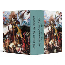 Bruegel's "The Fall Of The Rebel Angels" (1562) binders by MasterpieceGallery Bruegel's "The Fall Of The Rebel Angels" (1562) binders