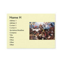 Bruegel's "The Fall Of The Rebel Angels" (1562) business cards