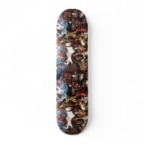 Bruegel's "The Fall Of The Rebel Angels" (1562) skateboards