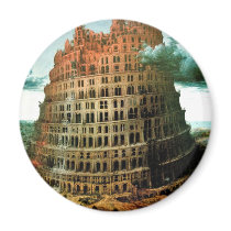 Bruegel's The "Little" Tower of Babel (circa 1563) magnets
