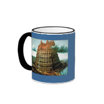 Bruegel's The "Little" Tower of Babel (circa 1563) mugs