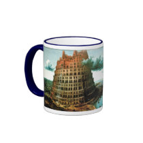 Bruegel's The "Little" Tower of Babel (circa 1563) mugs