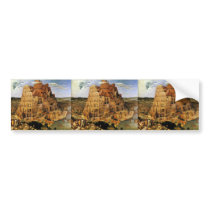 Bruegel's "The Tower of Babel" (circa 1563) bumper stickers