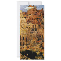 Bruegel's "The Tower of Babel" (circa 1563) rack cards