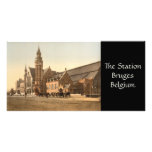 Bruges - the Station, Belgium Picture Card