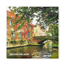 BRUGGE, BELGIUM magnets by YOGI_1 BRUGGE, BELGIUM magnets