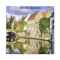 BRUGGE, BELGIUM magnets