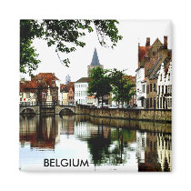 BRUGGE, BELGIUM magnets