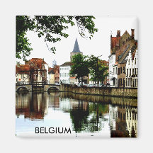 BRUGGE, BELGIUM MAGNETS