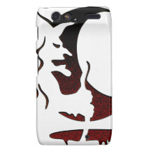 Bruja de elaboración de la cerveza malvada - negro motorola droid RAZR carcasas