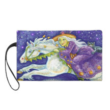 Bruja en el caballo blanco
