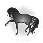 Brummett Dressage Logo Sticker